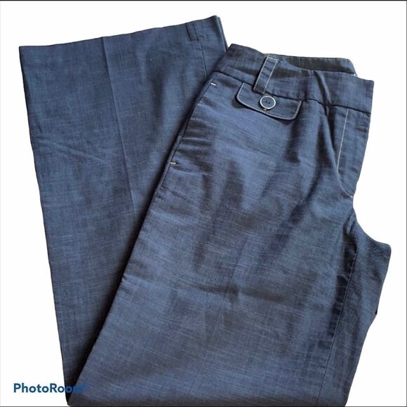 Rafaella Gray textured pattern wide leg trouser - Picture 1 of 9